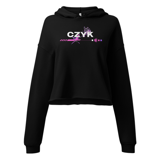 Paralyzed Crop Top Hoodie